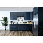 Base da Cucina 18" L x 34.5" A x 24" P con Cassetto Telaio in Compensato Chiusura Ammortizzata - Sovrapposizione Completa RTA
