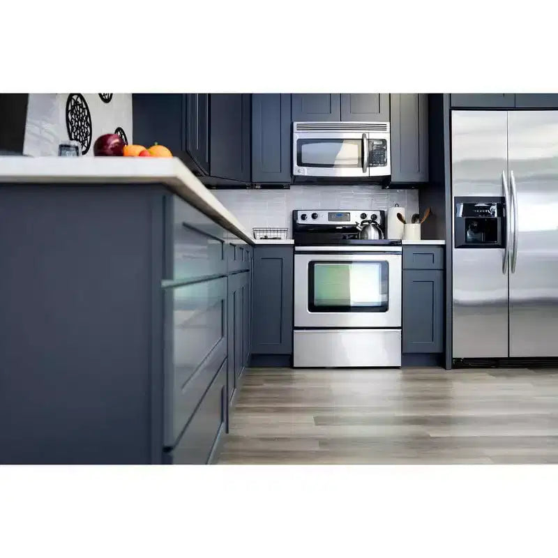 Base da Cucina 18" L x 34.5" A x 24" P con Cassetto Telaio in Compensato Chiusura Ammortizzata - Sovrapposizione Completa RTA