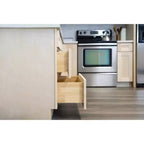 Base da Cucina 18" L x 34.5" A x 24" P con Cassetto Telaio in Compensato Chiusura Ammortizzata - Sovrapposizione Completa RTA