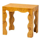Tavolino in Vero Legno Radica Moderno e Contemporaneo