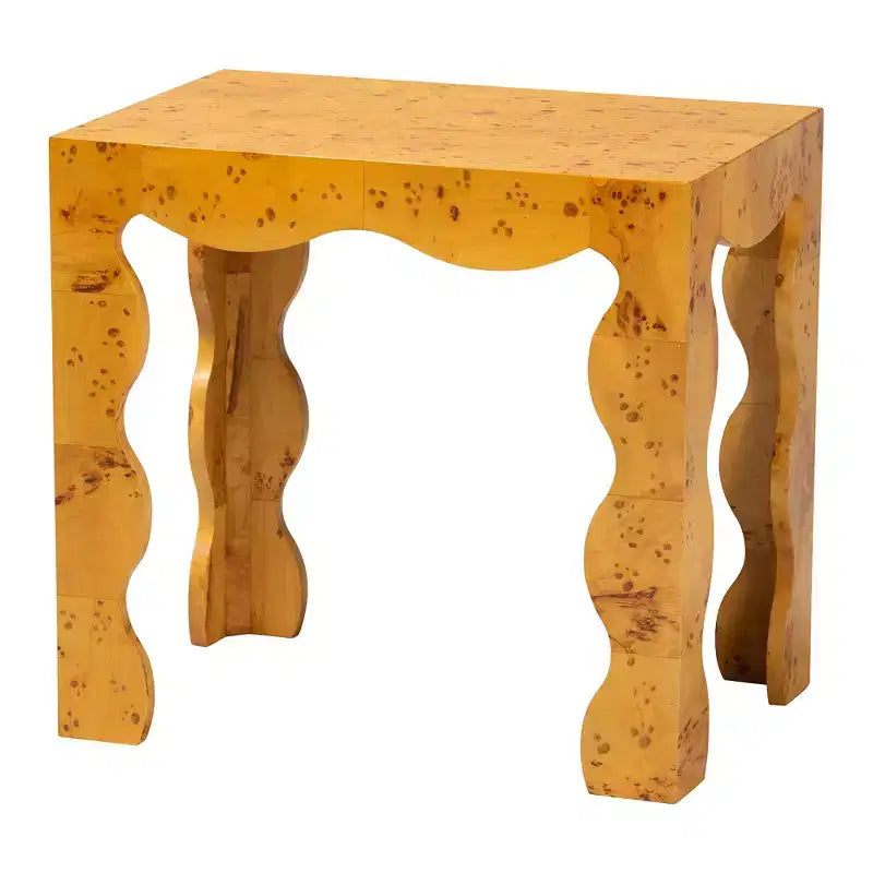 Tavolino in Vero Legno Radica Moderno e Contemporaneo