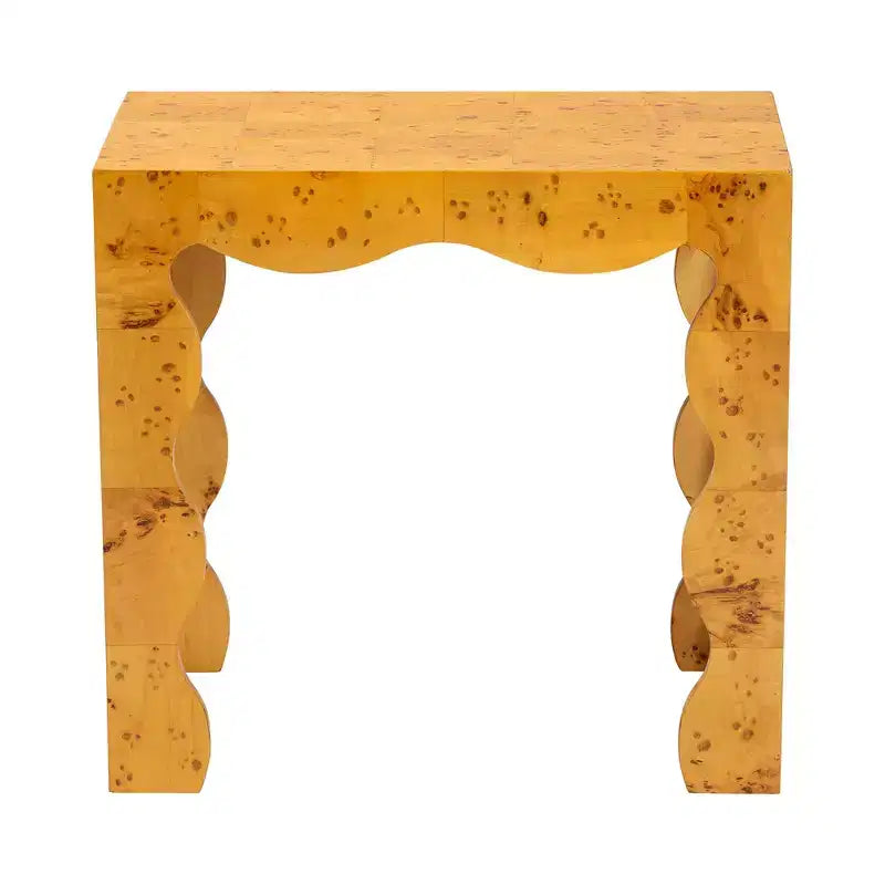 Tavolino in Vero Legno Radica Moderno e Contemporaneo