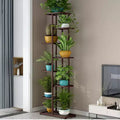 GustoWave Plant Stand Indoor, 8 Tier Tall Metal Plant Stand Shelf for Indoor Plants Multiple, 141CM Large Corner Shelves Display Shelving