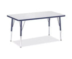 Tavolo Rettangolare Blu (24 x 36) per Asilo Nido/Scuola Materna
