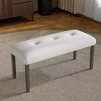 Set of 4 Tufted Dining Chairs Upholstered Chairs Upholstered Bench Bed Bench with Padded Seat -Modernluxe