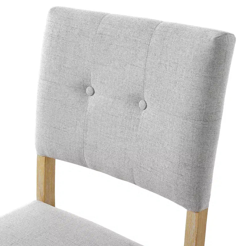 Set di 4 sedie da pranzo trapuntate Sedie imbottite Panca imbottita Panca da letto con seduta imbottita