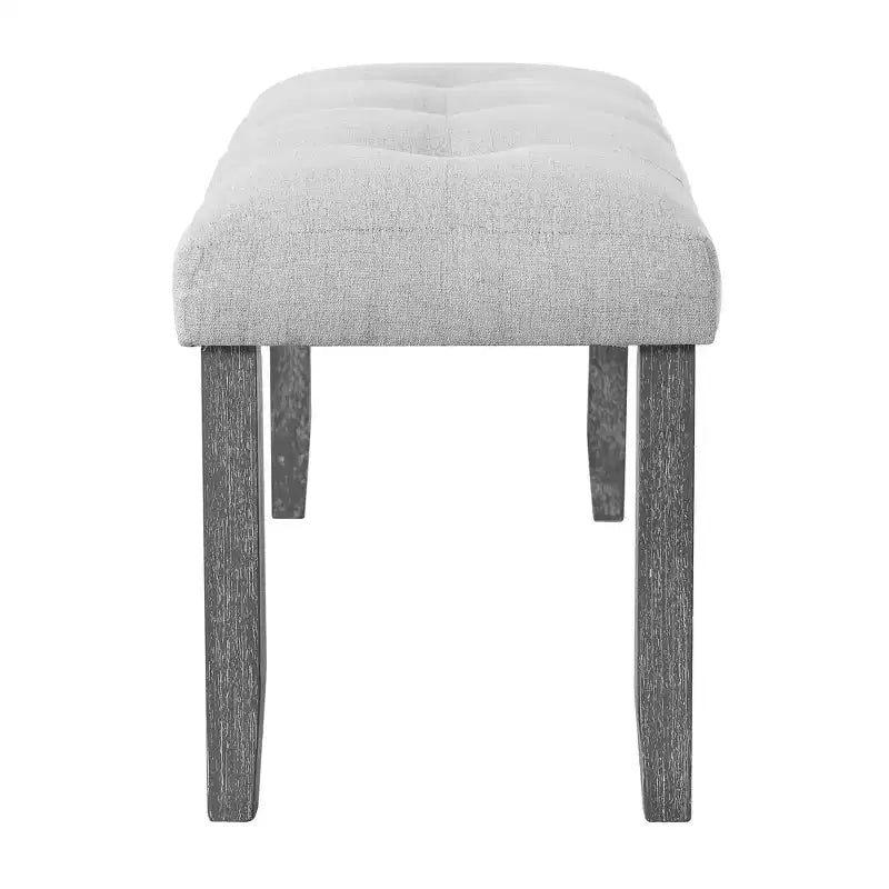 Set di 4 sedie da pranzo trapuntate Sedie imbottite Panca imbottita Panca da letto con seduta imbottita