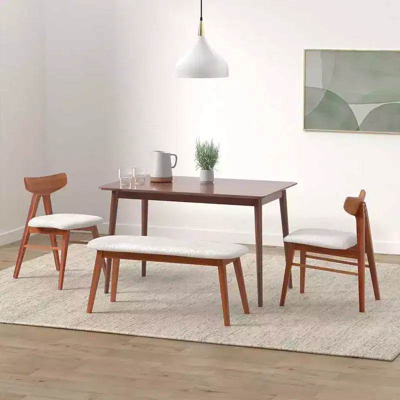 Tavolo da Pranzo da Cucina 120 cm Tavolo da Pranzo Piccolo Tavolo da Cucina per Piccoli Spazi Tavolo da Pranzo Rettangolare Arredamento Moderno per la Casa