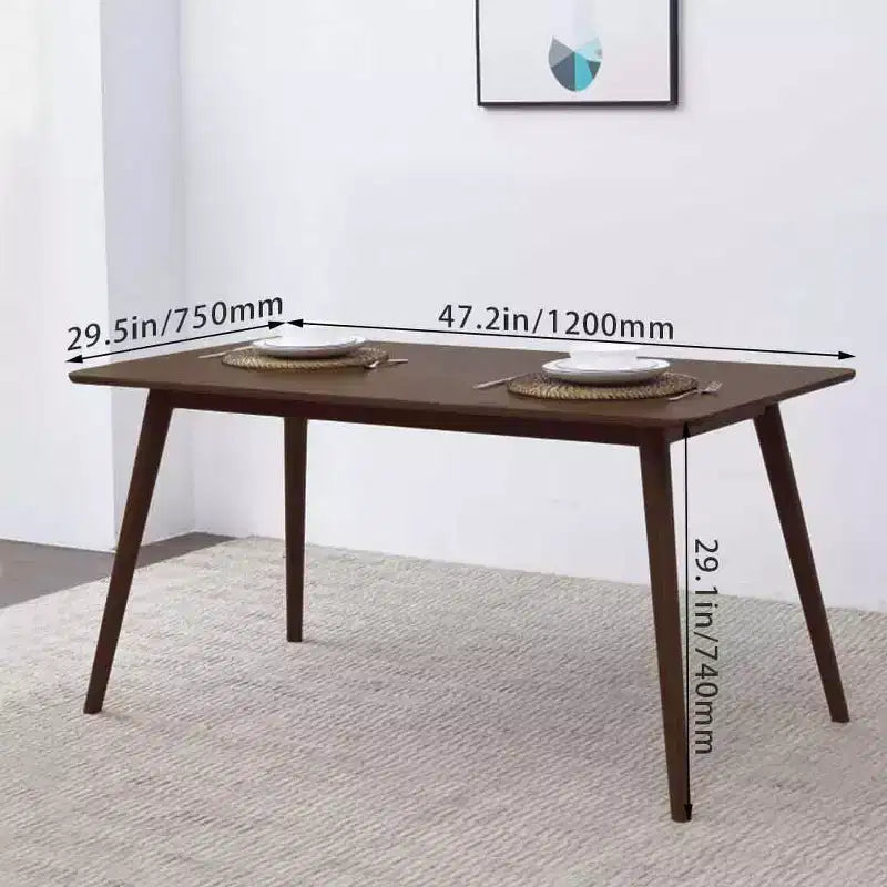 Tavolo da Pranzo da Cucina 120 cm Tavolo da Pranzo Piccolo Tavolo da Cucina per Piccoli Spazi Tavolo da Pranzo Rettangolare Arredamento Moderno per la Casa