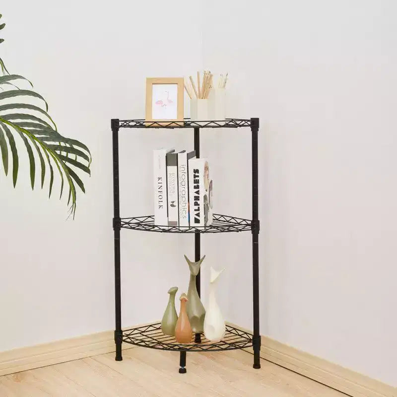 Karl Home 31.5 in.H X 13.8 in.W X 13.8 in.D Corner Wire Shelving